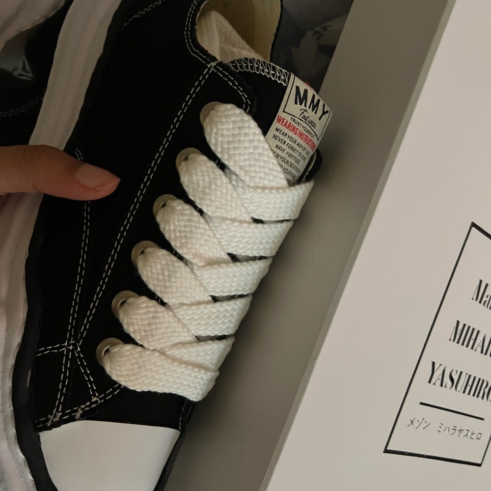 MMY Black and White Sneakers